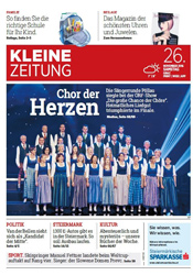 Medientausendsassa feiert sich und Jubiläum, Kleine Zeitung