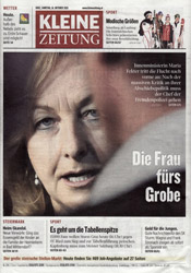 Biedermann Videodreh, Kleine Zeitung